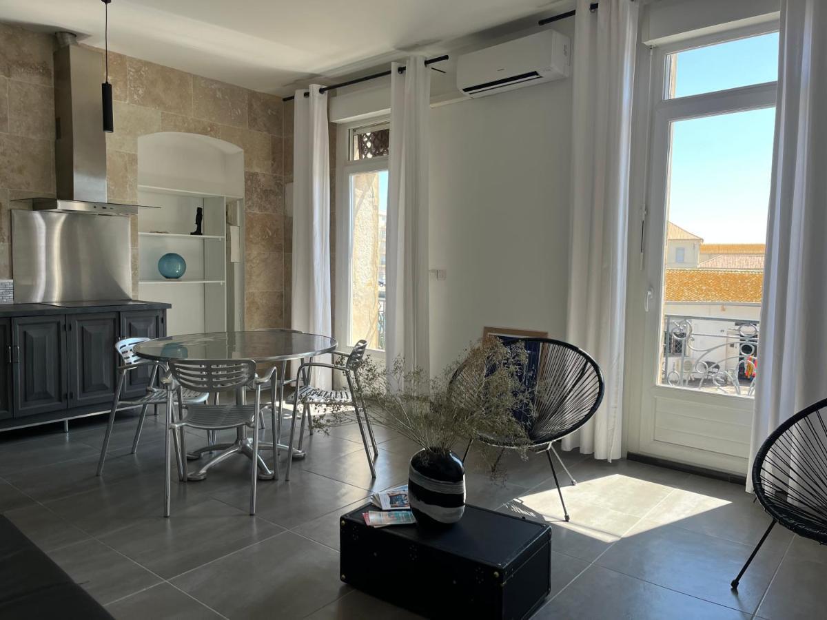 L'Appartement Sur Quai - En Face De La Criee Sète Exterior foto