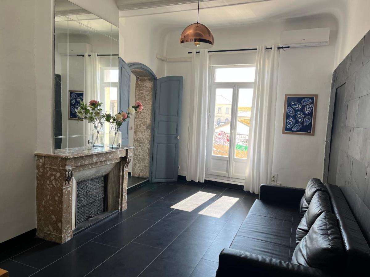 L'Appartement Sur Quai - En Face De La Criee Sète Exterior foto